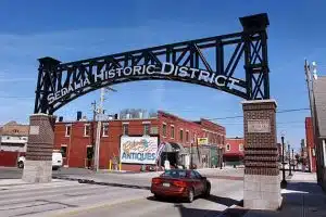 Sedalia Historic District Sign