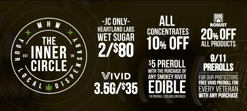 Inner Circle Specials 9/9-9/15