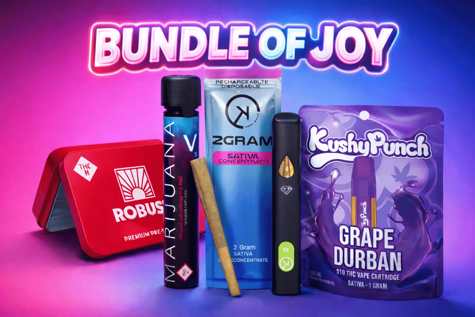 Bundle of Joy First Day of Christmas Budtender Specials