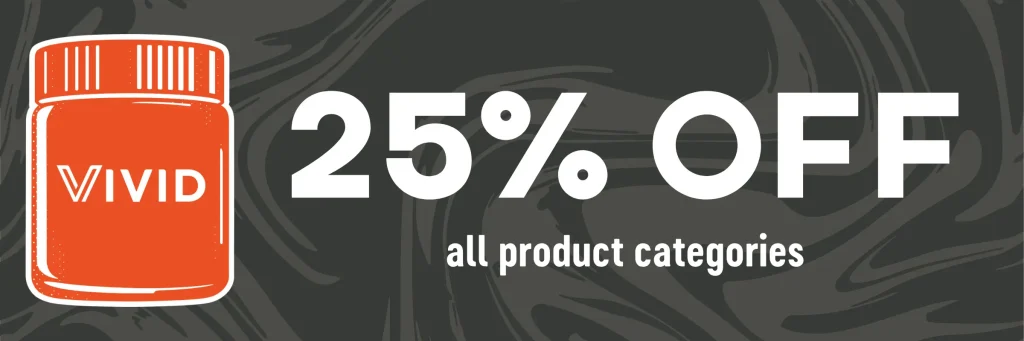 vivid 25% off