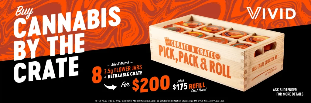 Cannabis by the crate