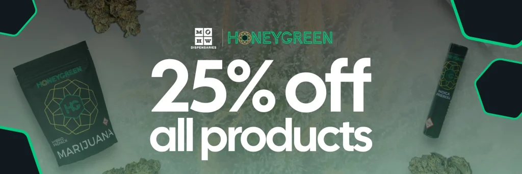 honeygreen 25% off
