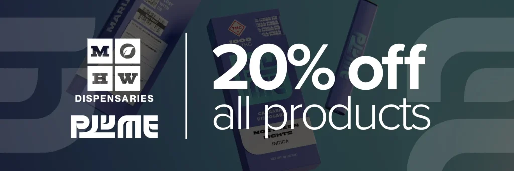 plume 20% off