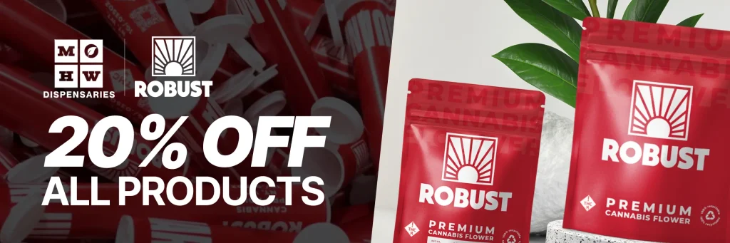 Robust 20% off July 21
