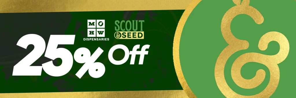 scout & seed 25% off