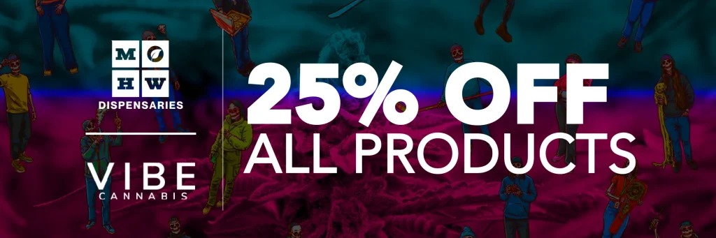vibe: 25% off