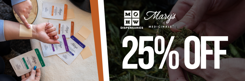 Mary's Medicinals: 25% Off