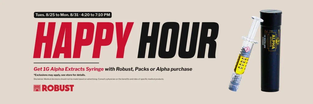 Happy Hour August 25-31