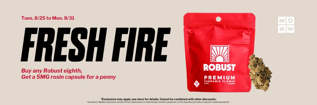 Fresh fire 8/25-8/31