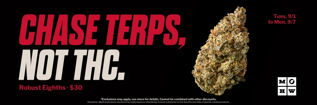 chase terps, not thc