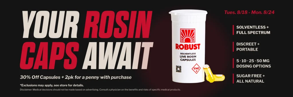 Your rosin caps await