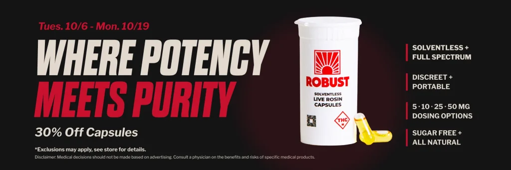 robust where potency meets purity